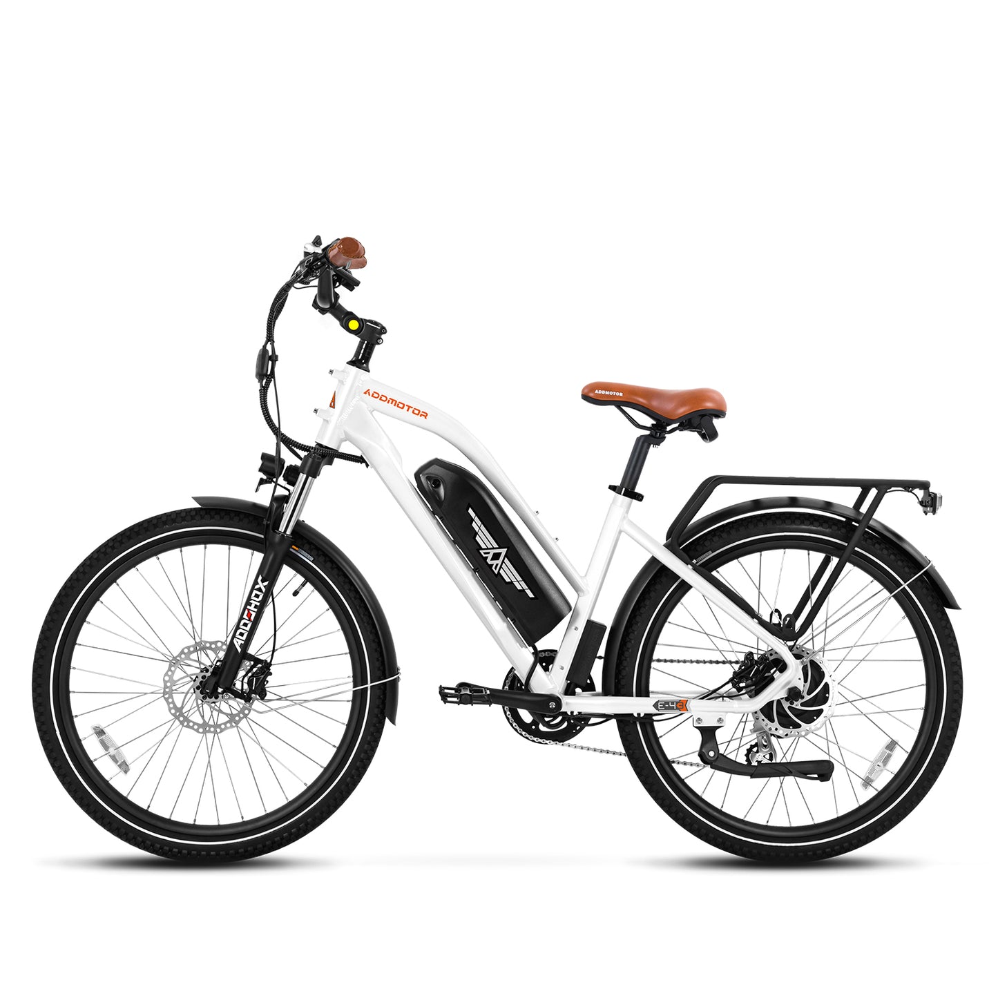 CITYPRO E-43 E-Bike Purple White