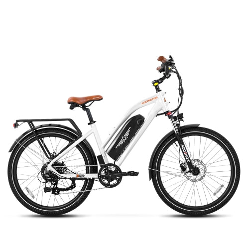 CITYPRO E-43 E-Bike Purple White