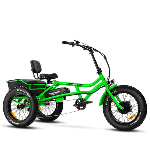 ARISETAN II M-360 2024  World's FIRST Semi-Recumbent Electric Trike| Rear Motor