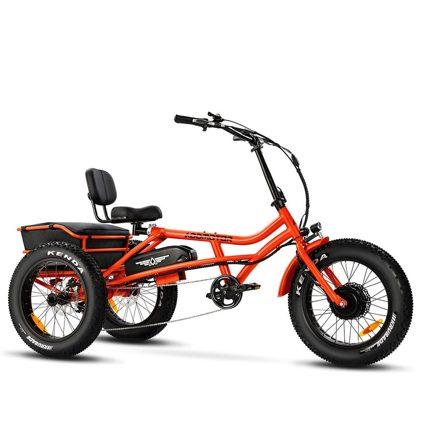 ARISETAN II M-360 2024  World's FIRST Semi-Recumbent Electric Trike| Rear Motor