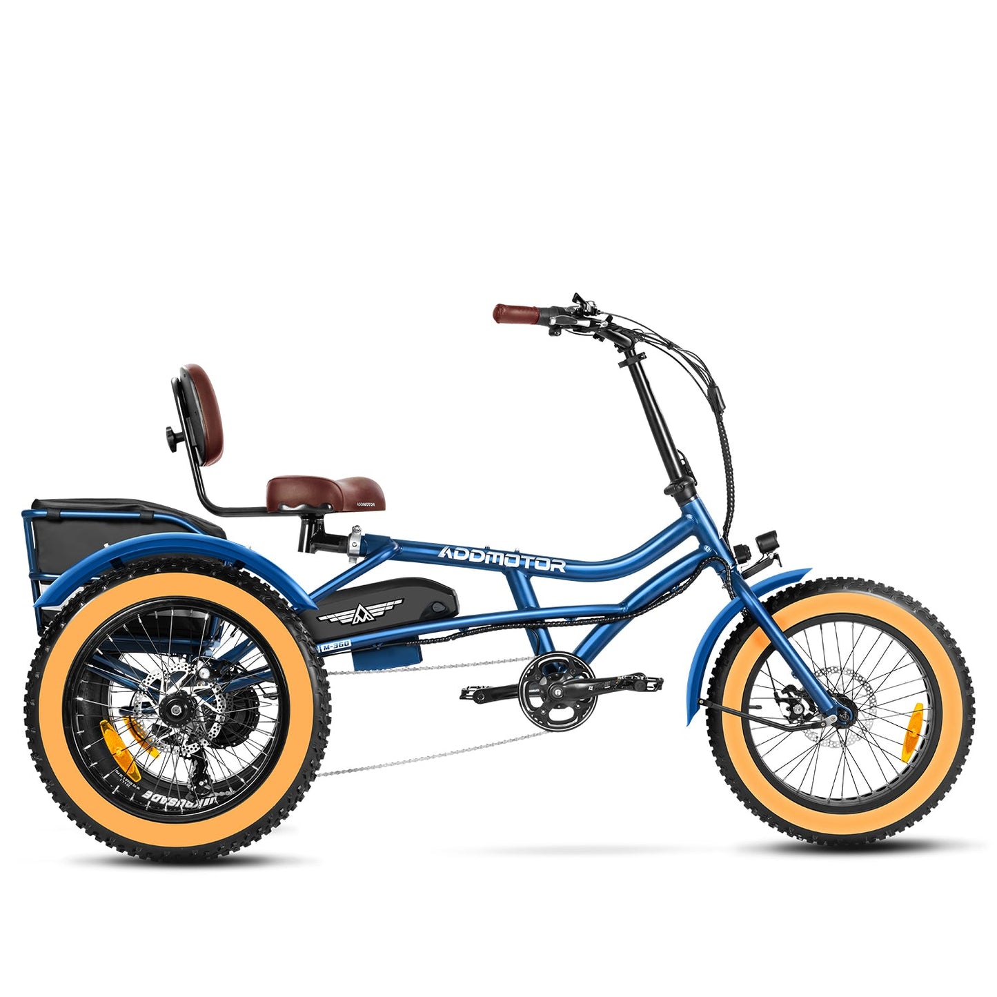 ARISETAN II M-360 2024  World's FIRST Semi-Recumbent Electric Trike| Rear Motor