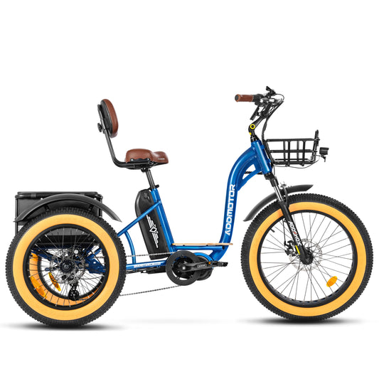 GRANDTAN TURBO M-340T 1000W Mid-Drive Electric Trike