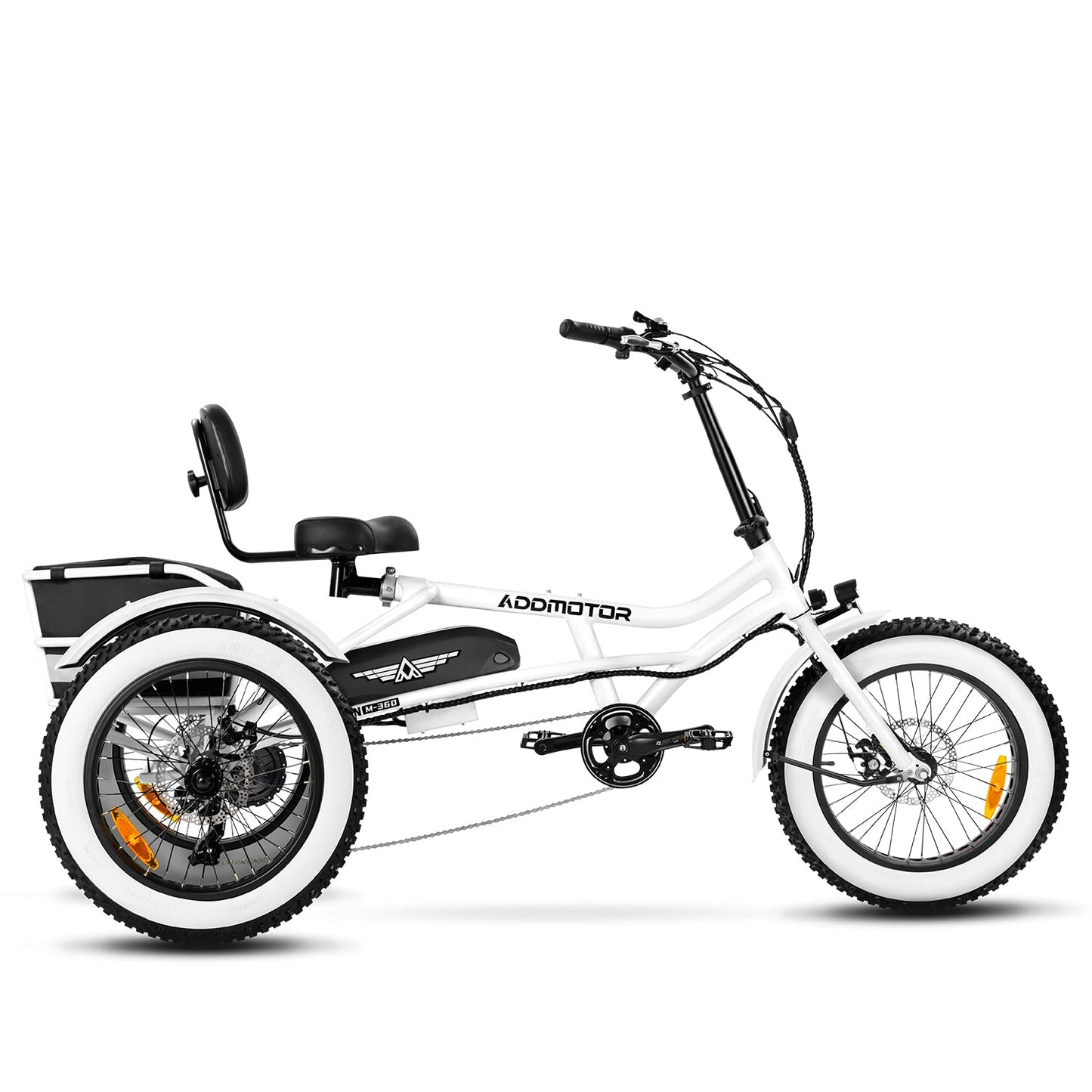 ARISETAN II M-360 2024  World's FIRST Semi-Recumbent Electric Trike| Rear Motor