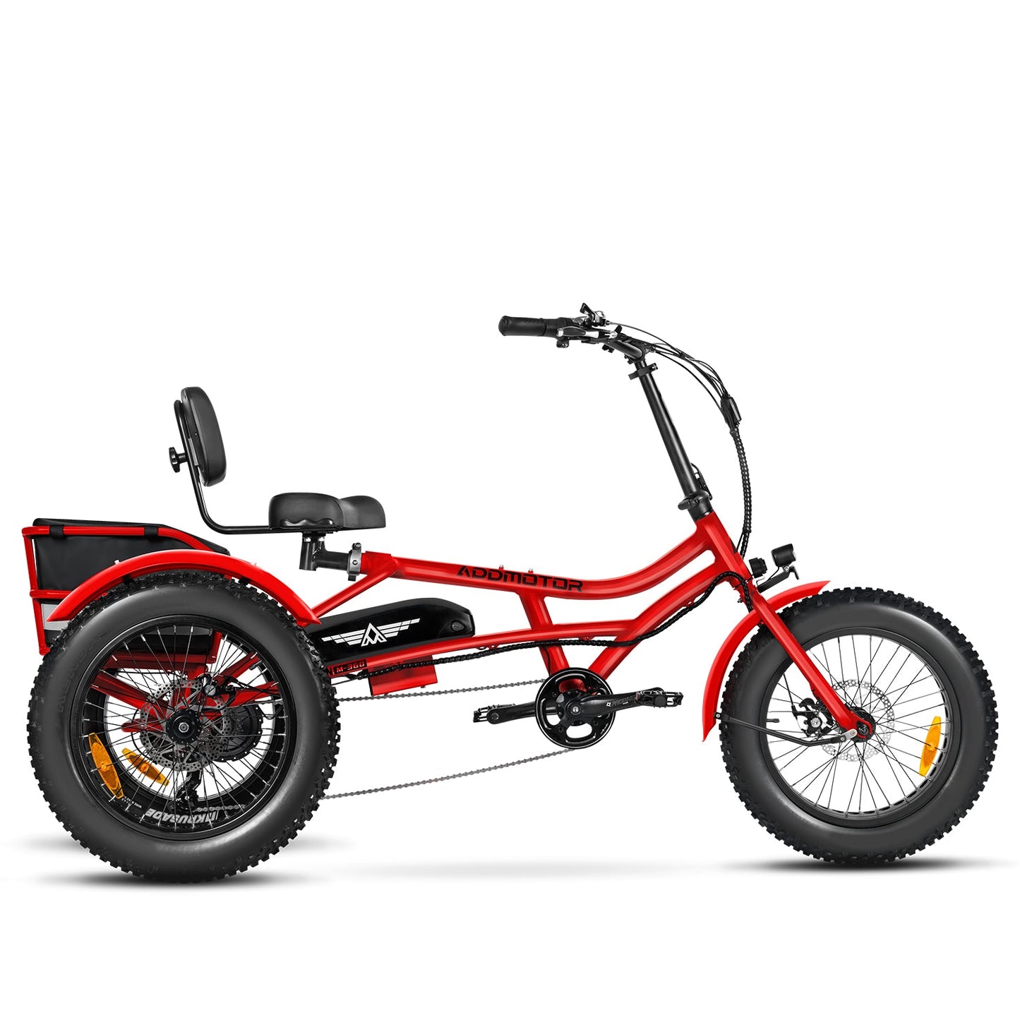 ARISETAN II M-360 2024  World's FIRST Semi-Recumbent Electric Trike| Rear Motor