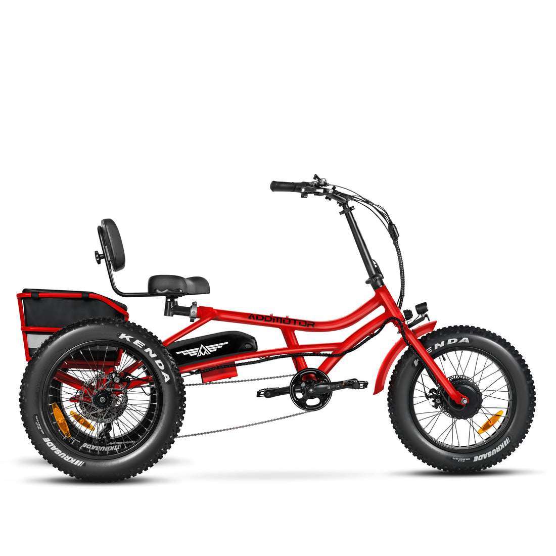 ARISETAN II M-360 2024  World's FIRST Semi-Recumbent Electric Trike| Rear Motor