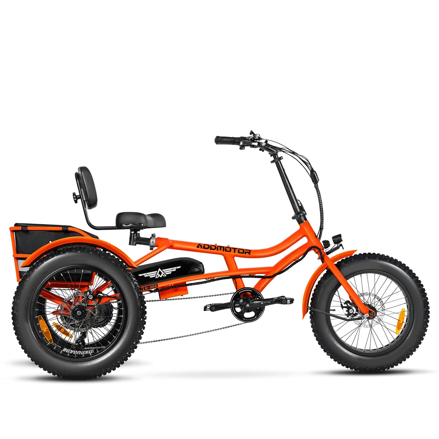 ARISETAN II M-360 2024  World's FIRST Semi-Recumbent Electric Trike| Rear Motor